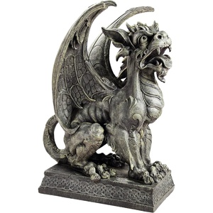 image:imageDesign Toscano Black Lab Puppy on a Perch Hanging Dog SculptureArgos