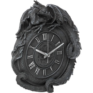 image:imageDesign Toscano CL2766 Penhurst Dragon ClockGreystone