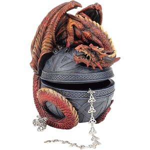 image:imageDesign Toscano CL551022 Dragon Protector of the Celtic Orb Sculptural Boxfull color