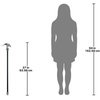 image:imageDesign Toscano Dragonsthorne Drakkar Dragon Gothic Walking Stick CollectionNebula