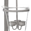 image:imageDesign Toscano MH35549 Tuscan Hanging Candeliere Glass Pendant Sconceblack 24 Inch