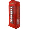 image:imageDesign Toscano NE36832 British Telephone Booth Display Cabinet Red Small
