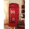 image:imageDesign Toscano NE36832 British Telephone Booth Display Cabinet Red Small