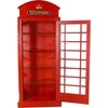 image:imageDesign Toscano NE36832 British Telephone Booth Display Cabinet Red Small
