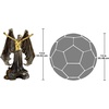 image:imageDesign Toscano QS34759 Mistress of the Night Dark Angel Statue bronze