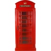 image:imageDesign Toscano NE36832 British Telephone Booth Display Cabinet Red Small
