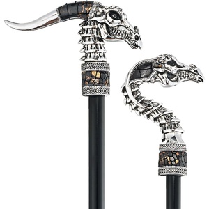 image:imageDesign Toscano Dragonsthorne Drakkar Dragon Gothic Walking Stick CollectionSet of 2