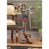 image:imageDesign Toscano Cl5057 Renenutet Egyptian Cobra Snake Diety Side End Table 16 Inches Wide 24 Inches Tall Handcast Polyresin Full Color Paint