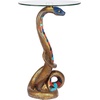 image:imageDesign Toscano Cl5057 Renenutet Egyptian Cobra Snake Diety Side End Table 16 Inches Wide 24 Inches Tall Handcast Polyresin Full Color Paint