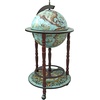image:imageDesign toscano sj360015 sixteenth century cielo replica globe bar liquor cabinet 18 inches diameter 36 inches tall mdf hardwood and paper blue finishCielo Blue