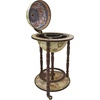 image:imageDesign toscano sj360015 sixteenth century cielo replica globe bar liquor cabinet 18 inches diameter 36 inches tall mdf hardwood and paper blue finishCrema Durata