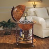 image:imageDesign toscano sj360015 sixteenth century cielo replica globe bar liquor cabinet 18 inches diameter 36 inches tall mdf hardwood and paper blue finishSepia Tone