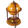 image:imageDesign toscano sj360015 sixteenth century cielo replica globe bar liquor cabinet 18 inches diameter 36 inches tall mdf hardwood and paper blue finishSepia Tone