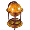 image:imageDesign toscano sj360015 sixteenth century cielo replica globe bar liquor cabinet 18 inches diameter 36 inches tall mdf hardwood and paper blue finishSepia Tone