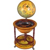 image:imageDesign toscano sj360015 sixteenth century cielo replica globe bar liquor cabinet 18 inches diameter 36 inches tall mdf hardwood and paper blue finishSepia Tone