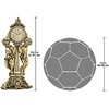 image:imageDesign Toscano Amboise Twin Cherubs Mantle Clock gold