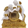 image:imageDesign Toscano Chateau Carbonne Cherub Mantel Clock Statue 10 Inch Polyresin Gold and Ivory