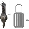 image:imageDesign Toscano La Liberte Grande Palace Sculptural Wall Clock