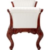 image:imageDesign Toscano Maison Mehieu Upholstered Bench Seat 5 Foot Cherry