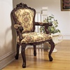 image:imageDesign Toscano Rocaille Carved Victorian Armchair 41 Inch GoldSingle