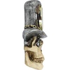 image:imageDesign Toscano Steampunk MAD Hatter Skull Clock