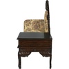 image:imageDesign Toscano VictorianStyle Gossip Bench Multicolored