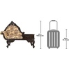 image:imageDesign Toscano VictorianStyle Gossip Bench Multicolored