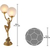 image:imageDesign Toscano Dancer of Kapathurl Illuminated SculptureGold