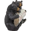 image:imageDesign Toscano Black Bear Cubs Outdoor Welcome Sign Animal Statue 11 Inch Resin Full Color FinishBlack Bear Cubs
