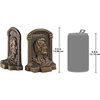 image:imageDesign Toscano Elephant Bookends Statue 7 Inch Set of Two Faux BronzeQM2859800Abraham Lincoln