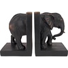 image:imageDesign Toscano Elephant Bookends Statue 7 Inch Set of Two Faux BronzeQM2859800Elephant