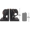 image:imageDesign Toscano Elephant Bookends Statue 7 Inch Set of Two Faux BronzeQM2859800Elephant