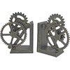 image:imageDesign Toscano Industrial Gear Sculptural Iron Bookends