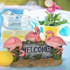image:imageDesign Toscano Pink Flamingo Welcome Statue Multicolored 145Wx6Dx95H