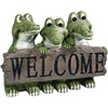 image:imageDesign Toscano EU10544 Ragin Cajun Crocodile Welcome StatueFull Color 115Wx75Dx8H