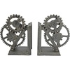 image:imageDesign Toscano Industrial Gear Sculptural Iron Bookends