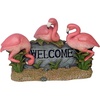 image:imageDesign Toscano Pink Flamingo Welcome Statue Multicolored 145Wx6Dx95H