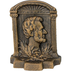 image:imageDesign Toscano Elephant Bookends Statue 7 Inch Set of Two Faux BronzeQM2859800Abraham Lincoln