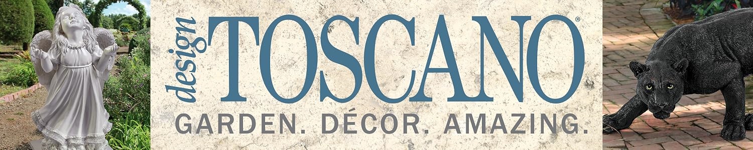 Design Toscano｜Garden Decor Animal Statue,Hand‑Painted Resin Sculptures & Home Accents
