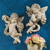 image:imageDesign Toscano Cherub Harvest Wall Sculptures Set of 2 Full Color 1050 x 450