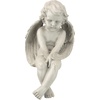 image:imageDesign Toscano JE101261 Angel of Meditation Shelf Sitting Statue 13 Inch Polyresin Antique StoneMeditation