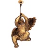 image:imageDesign Toscano JE930801 Trumpeting Angels of Peters Square Holiday Statue Ornaments Set of Two Boy amp Girl 7 inches Wide 13 inches Tall Handcast Polyresin Antique Gold FinishBoy