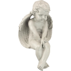 image:imageDesign Toscano JE101261 Angel of Meditation Shelf Sitting Statue 13 Inch Polyresin Antique StoneMeditation