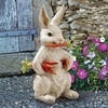 image:imageDesign Toscano EU1054 Carotene the Rabbit with Carrots Easter Dcor IndoorOutdoor Garden Statue 6 Inches Wide 12 Inches Tall Handcast Polyresin Full Color FinishStatue