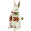 image:imageDesign Toscano EU1054 Carotene the Rabbit with Carrots Easter Dcor IndoorOutdoor Garden Statue 6 Inches Wide 12 Inches Tall Handcast Polyresin Full Color FinishStatue