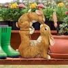 image:imageDesign Toscano EU1054 Carotene the Rabbit with Carrots Easter Dcor IndoorOutdoor Garden Statue 6 Inches Wide 12 Inches Tall Handcast Polyresin Full Color FinishStatue