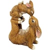 image:imageDesign Toscano EU1054 Carotene the Rabbit with Carrots Easter Dcor IndoorOutdoor Garden Statue 6 Inches Wide 12 Inches Tall Handcast Polyresin Full Color FinishStatue