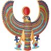 image:imageDesign Toscano Egypitan Decor Eye of Horus Wall Sculpture Plaque 12 Inch Polyresin Full Color QL124212Horus Plaque