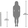 image:imageDesign Toscano Hardwood Walking StickHowling Werewolf