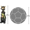 image:imageMoose and Black Bear in a Boat StatueFull Color Finish